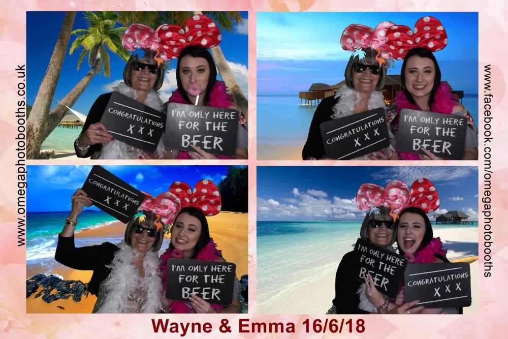 Emma & Wayne's Wedding | View more photos from the event at gallery.omegaphotobooths.co.uk/u/Omega-Photobooths/Emma-Waynes-Wedding